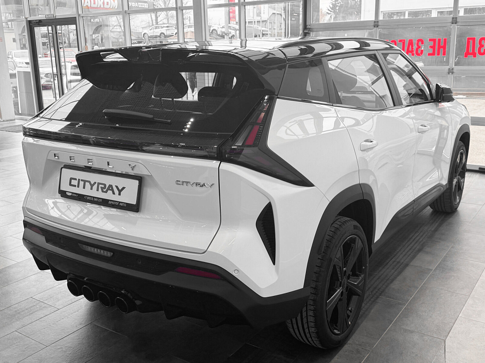 Geely Cityray Флагман, серебряный