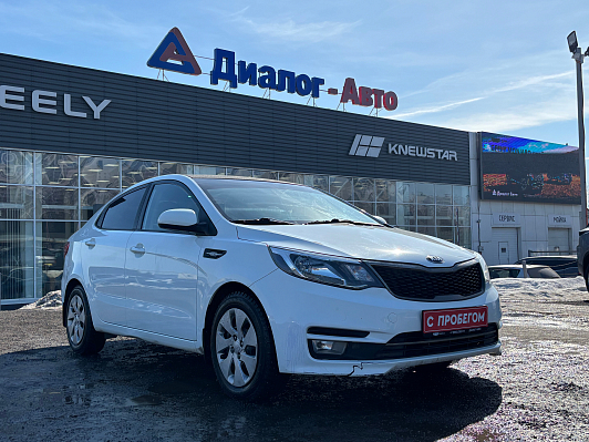 Kia Rio Luxe, 2015 года, пробег 169600 км