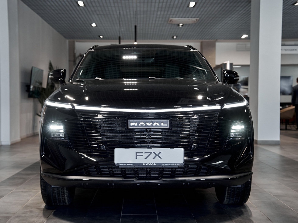 Haval F7x Premium, голубой