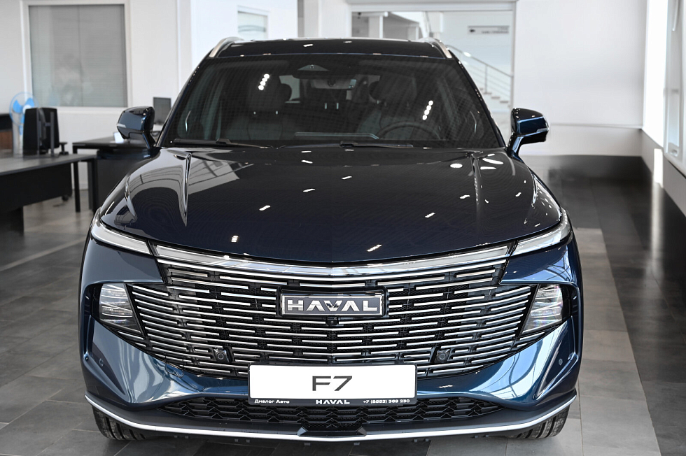 Haval F7 Оптимум, голубой