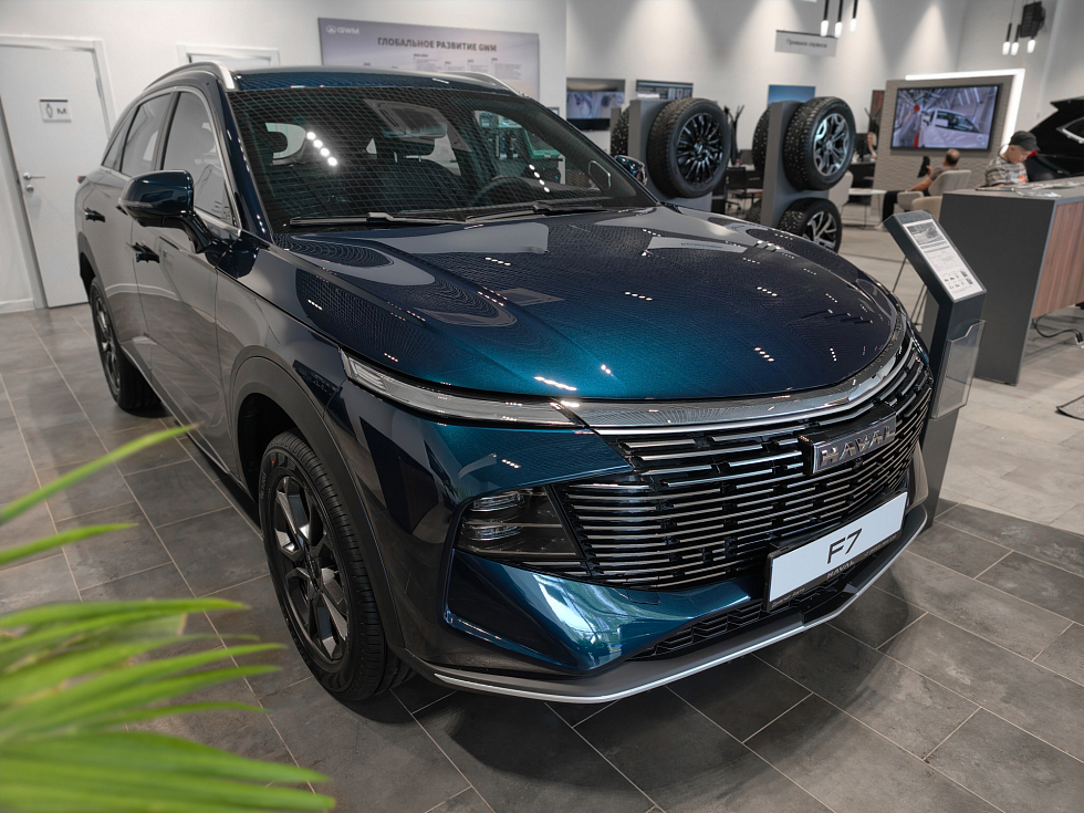 Haval F7 Оптимум (2026), голубой