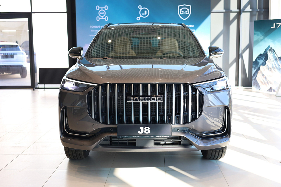 Jaecoo J8 Престиж, серый