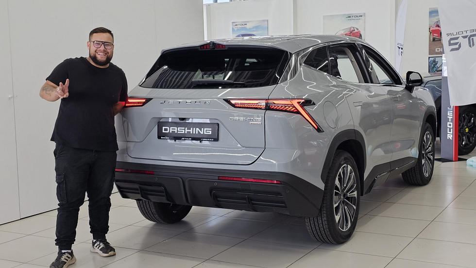 Jetour Dashing Люкс, серый