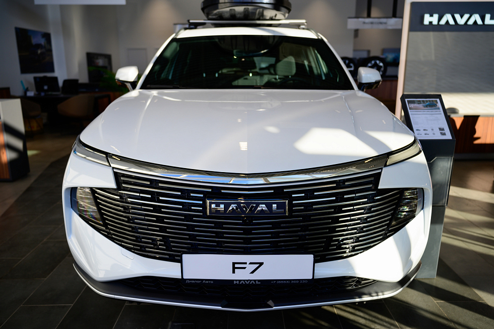 Haval F7 Оптимум, белый