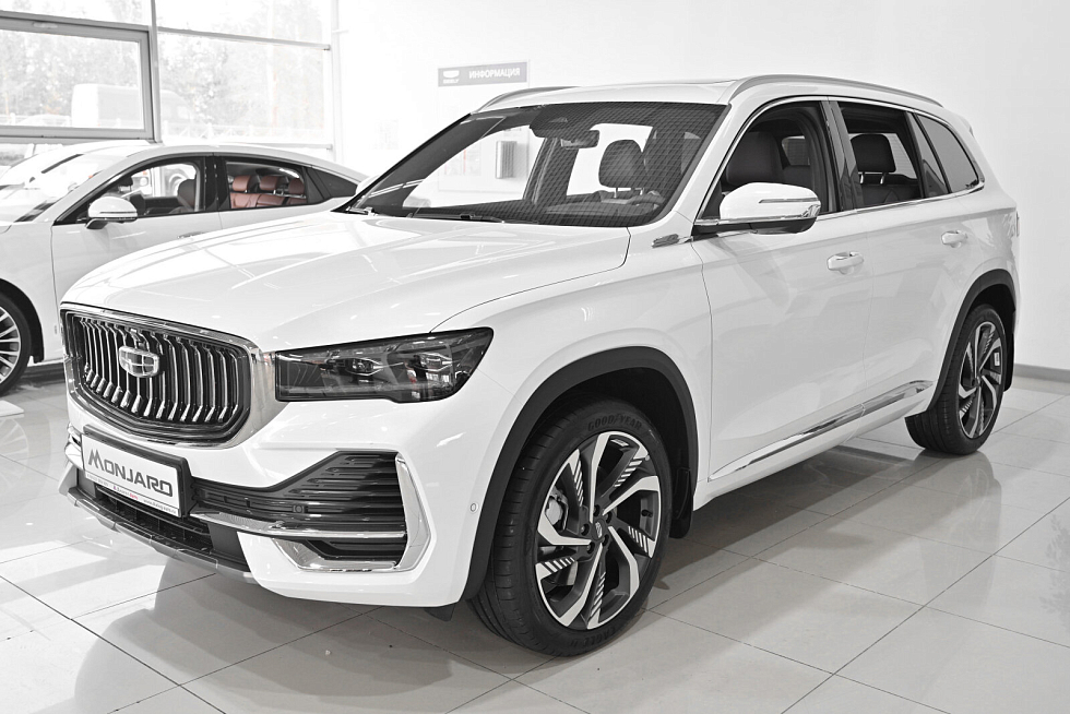 Geely Monjaro Флагман, белый