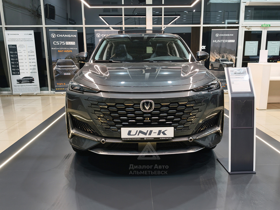 Changan UNI-K Техно, серый