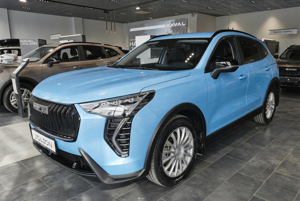 Haval Jolion Премиум, голубой