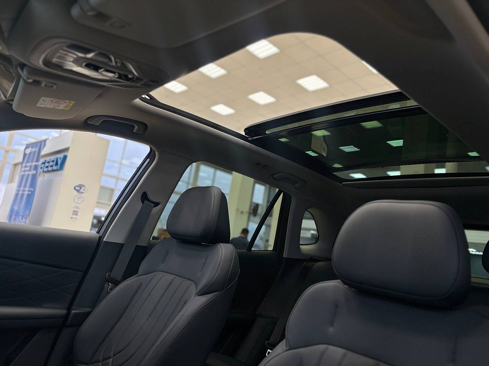 Geely EX5 Гибрид Макс EM-i, серый