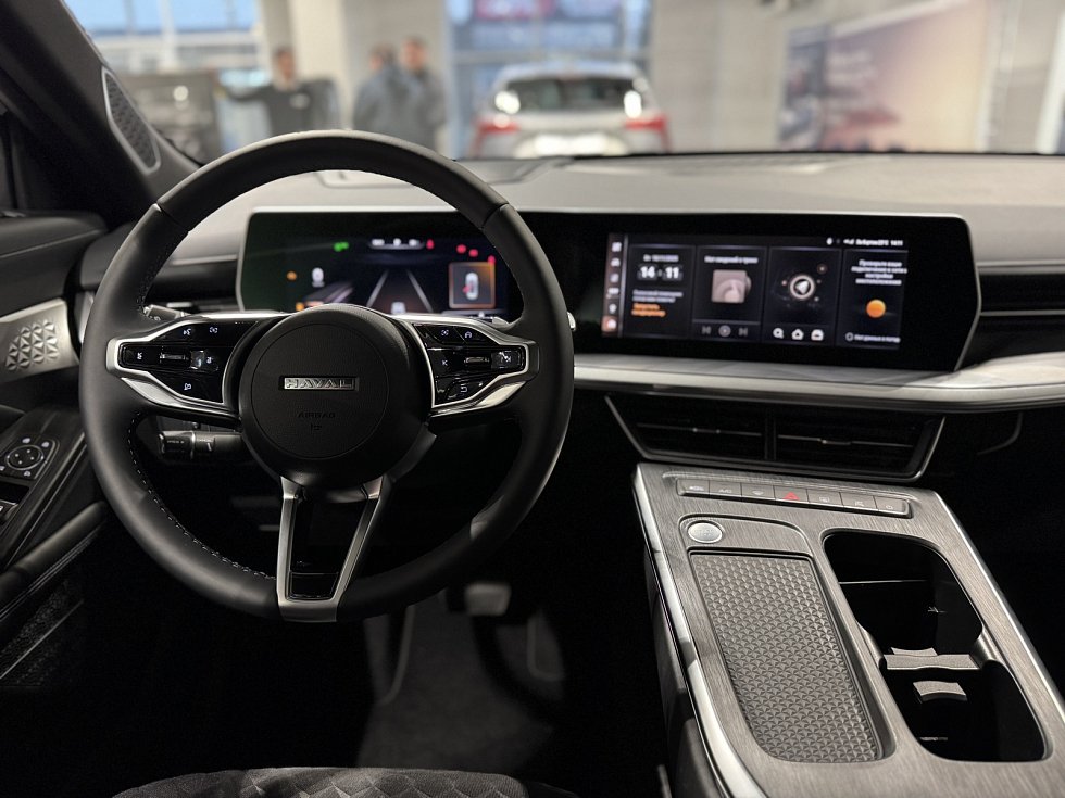 Haval F7 Премиум, голубой