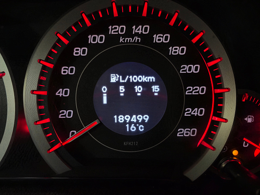 Honda Accord, 2011 года, пробег 189473 км
