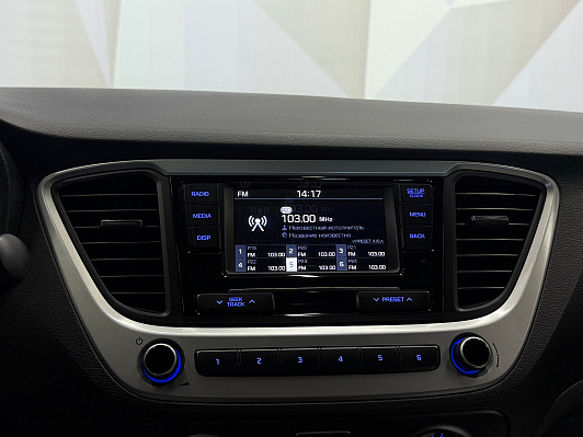 Hyundai Solaris Active Fleet, 2017 года, пробег 114745 км