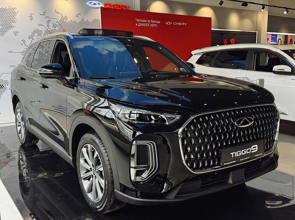 Chery Tiggo 9 Прайм / Prime, черный