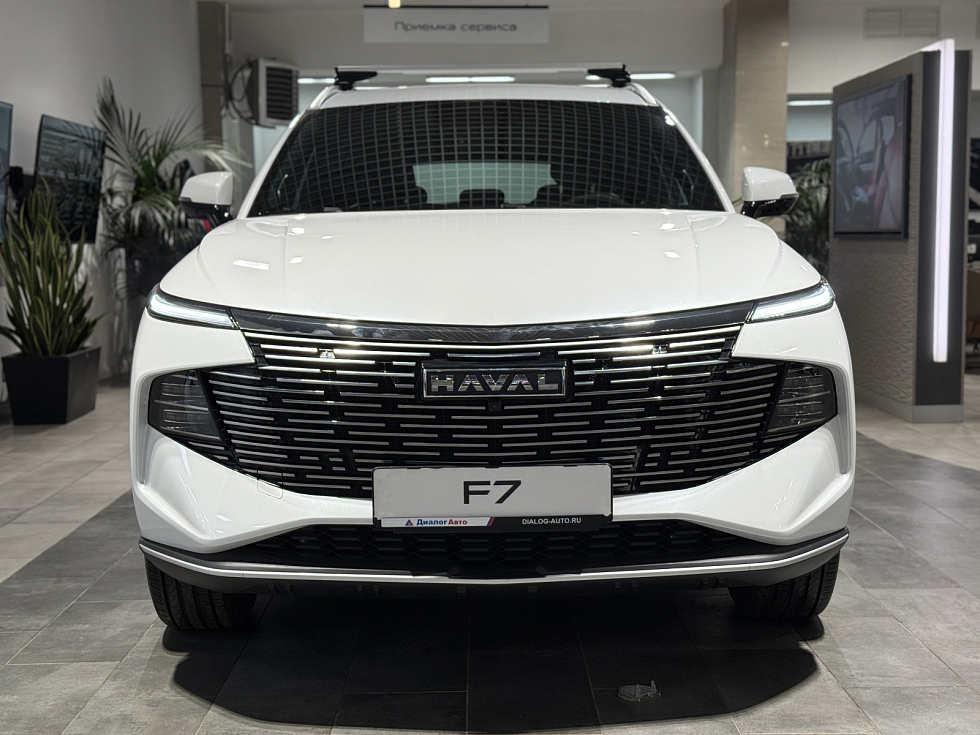 Haval F7 Премиум, голубой