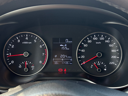 Kia Rio Luxe, 2018 года, пробег 114338 км