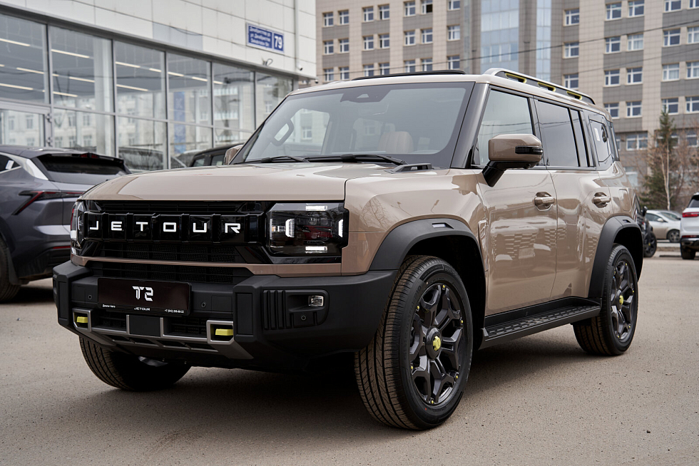 Jetour T2 Премиум, коричневый