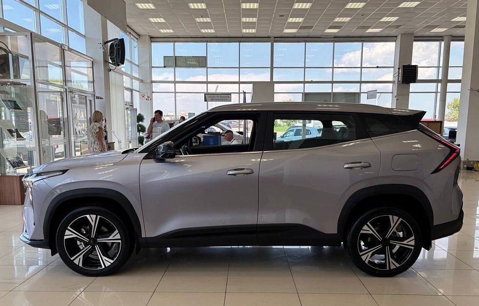 Geely Cityray Спорт, серебряный