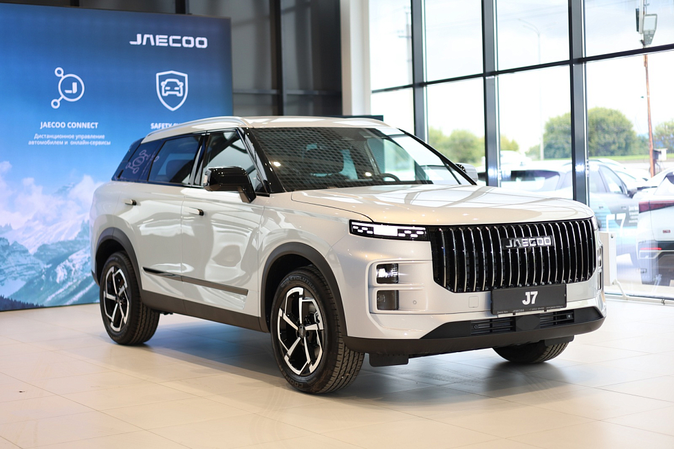 Jaecoo J7 Lifestyle, серебряный