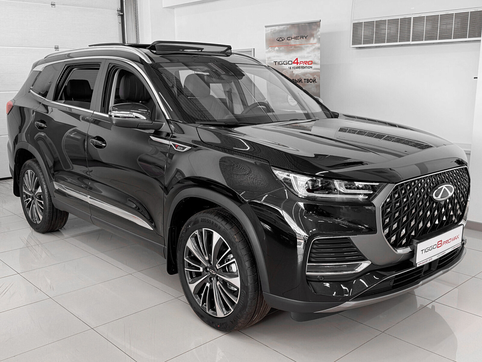 Chery Tiggo 8 Pro Max Ультимейт/Ultimate 4WD, черный