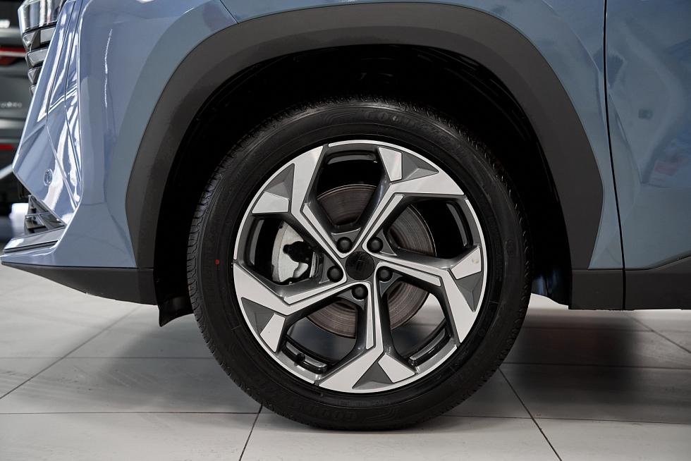 Geely Atlas Спорт, голубой