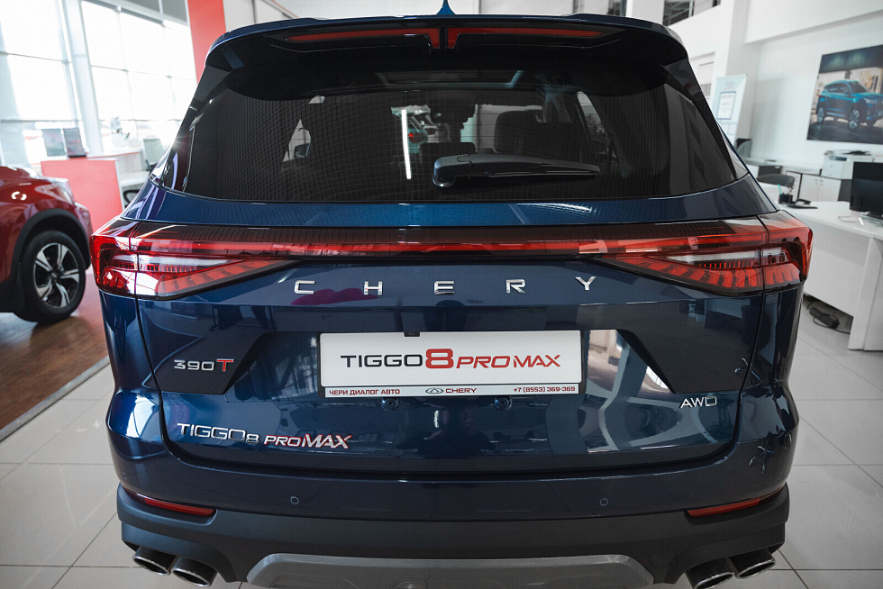 Chery Tiggo 8 Pro Max Ультимейт/Ultimate 4WD, синий