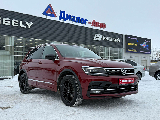 Volkswagen Tiguan Exclusive, 2018 года, пробег 133235 км