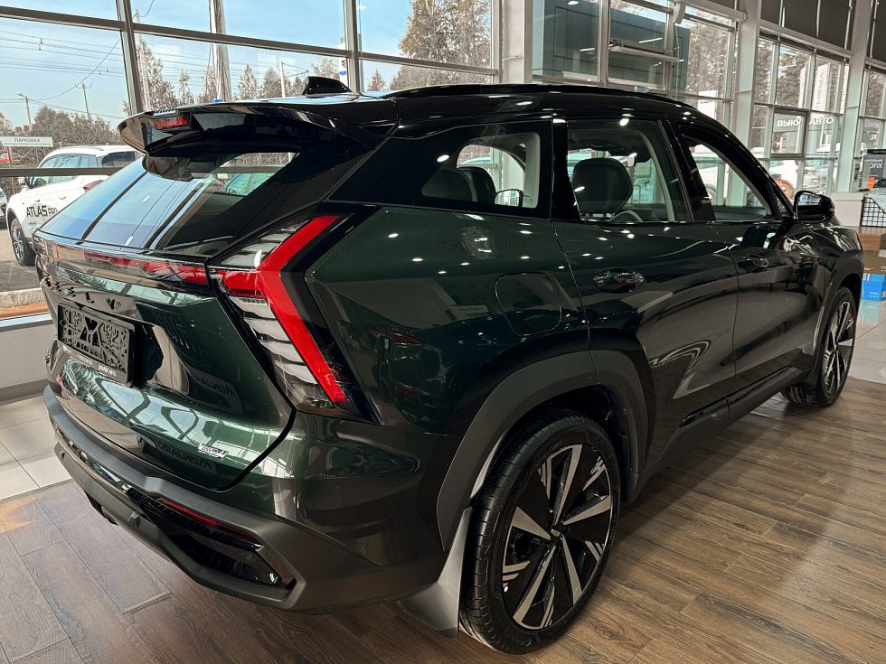 Geely Atlas Флагман, зеленый