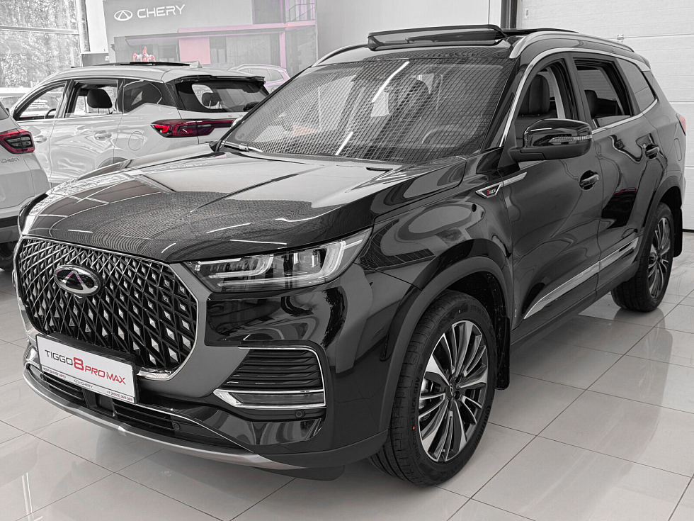 Chery Tiggo 8 Pro Max Ультимейт/Ultimate 4WD, черный