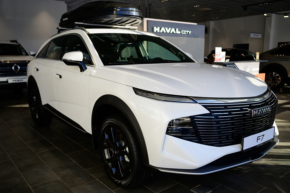 Haval F7 Оптимум, белый