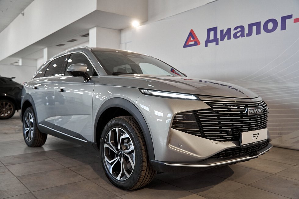 Haval F7 Премиум, серый