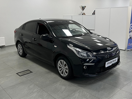 Kia Rio Prestige, 2018 года, пробег 98295 км