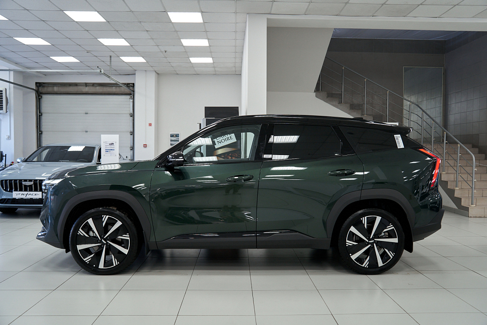 Geely Atlas Флагман, зеленый