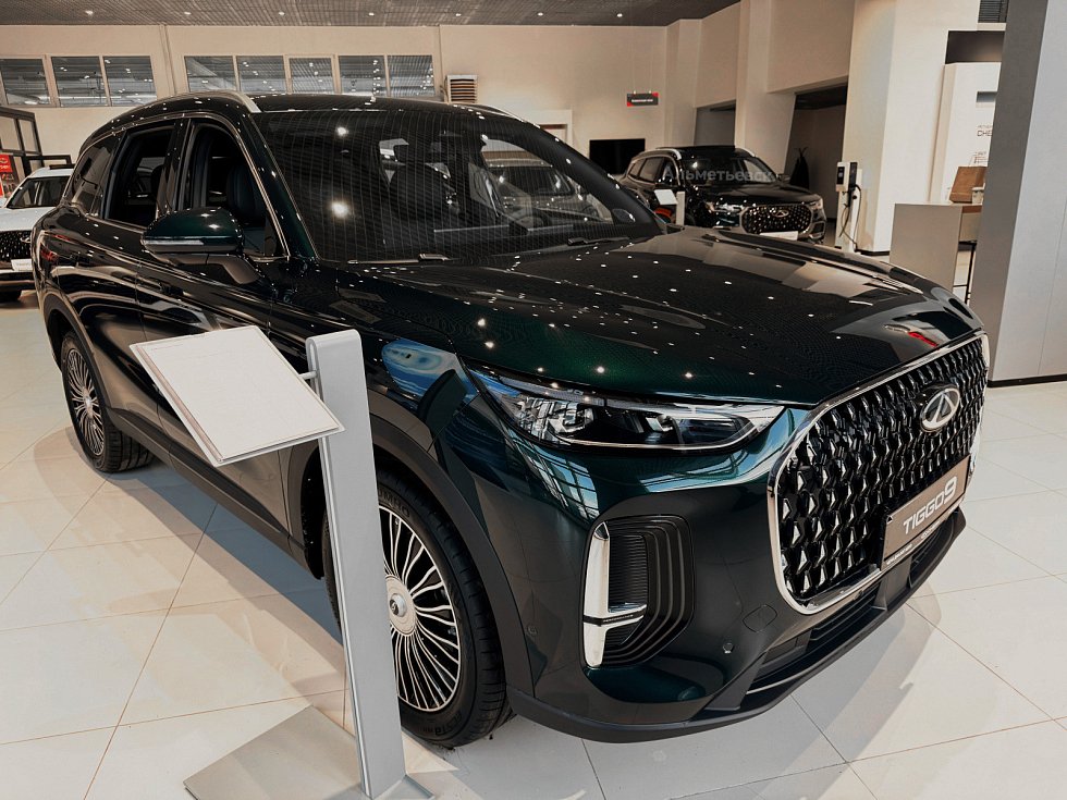 Chery Tiggo 9 Ультра / Ultra, зеленый