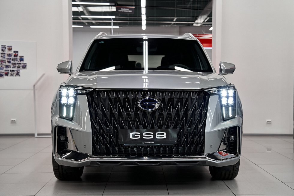 GAC GS8 GX Premium, серебряный