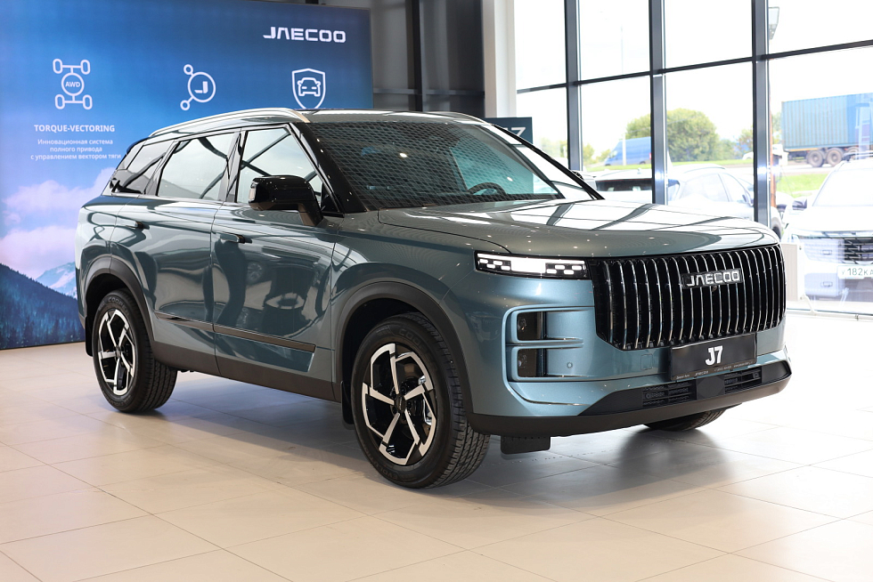 Jaecoo J7 Active, зеленый