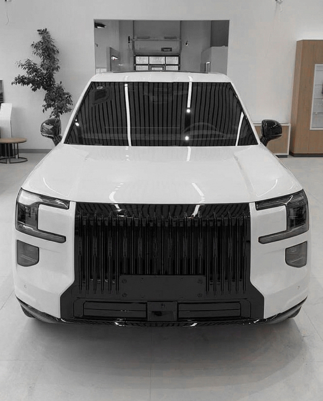 Zeekr 9X Ultra, белый