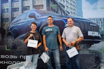 Технологичный кроссовер HAVAL F7 на презентации в Альметьевске 