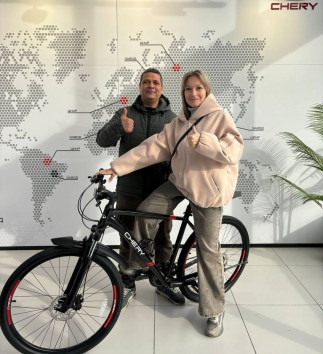 Ура! У нас победитель! Мы подвели итоги розыгрыша велосипеда Chery