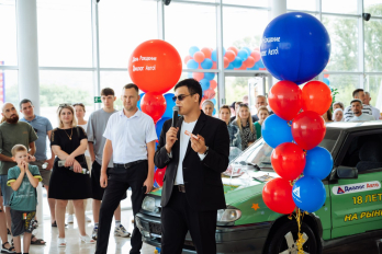 Розыгрыш автомобиля с пробегом на новой локации Альметьевска 